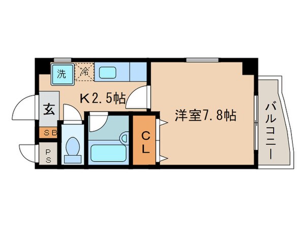 リベロ上田の物件間取画像